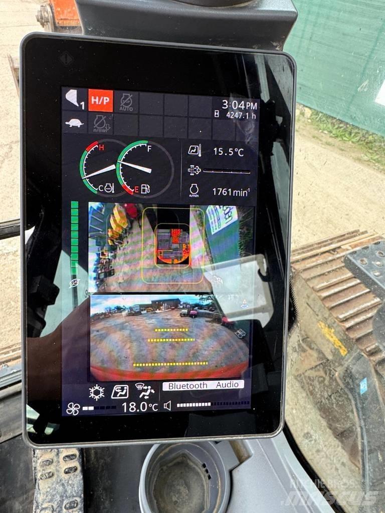 Hitachi ZX135US-7 Pásová rýpadla