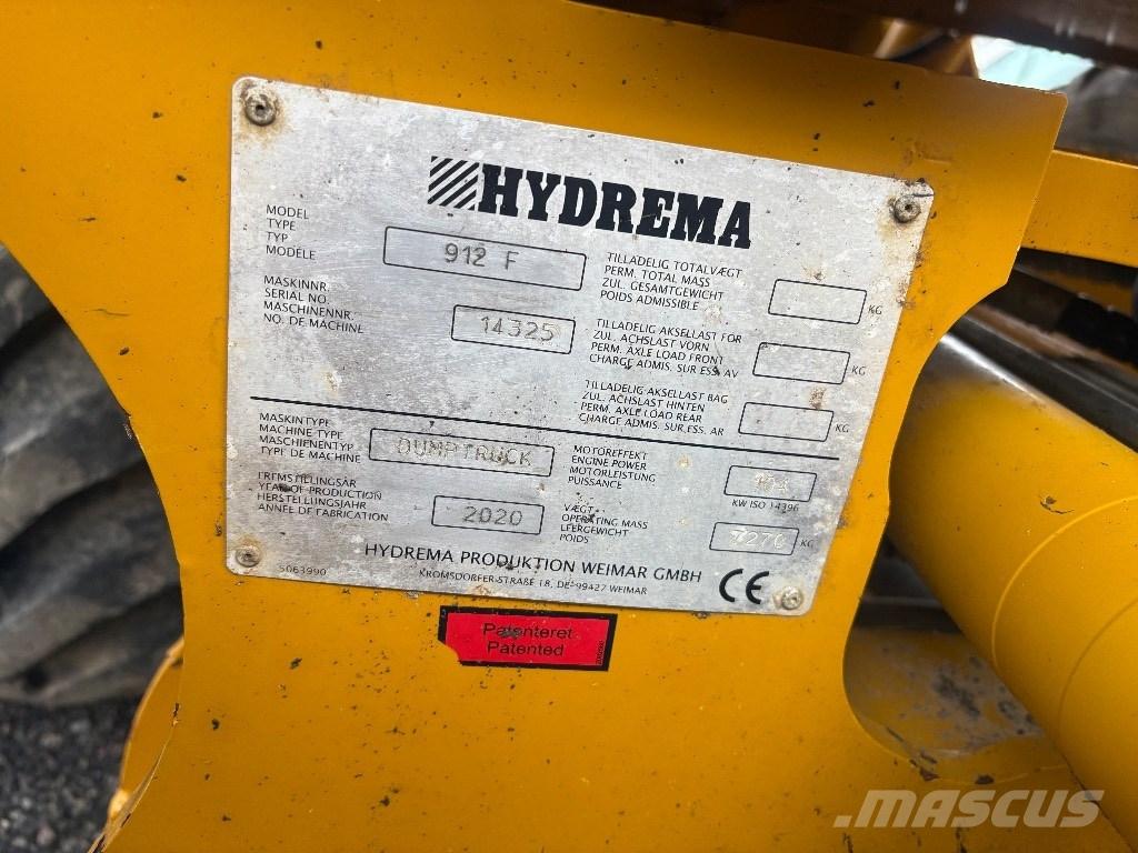 Hydrema 912F Kloubové dempry