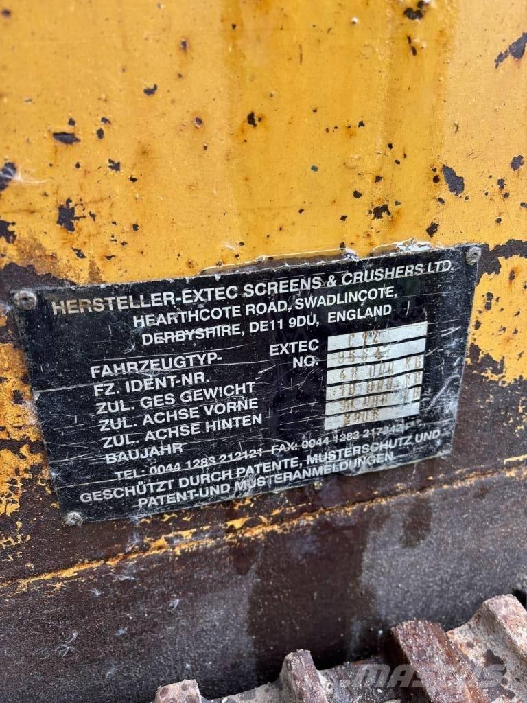 Extec c12 Mobilní drtiče