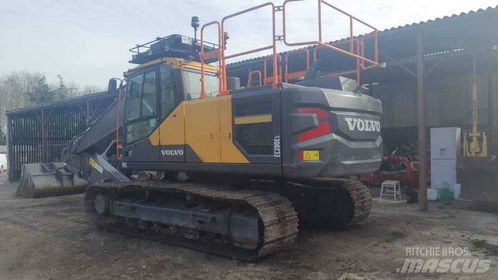 Volvo EC 200EL Pásová rýpadla
