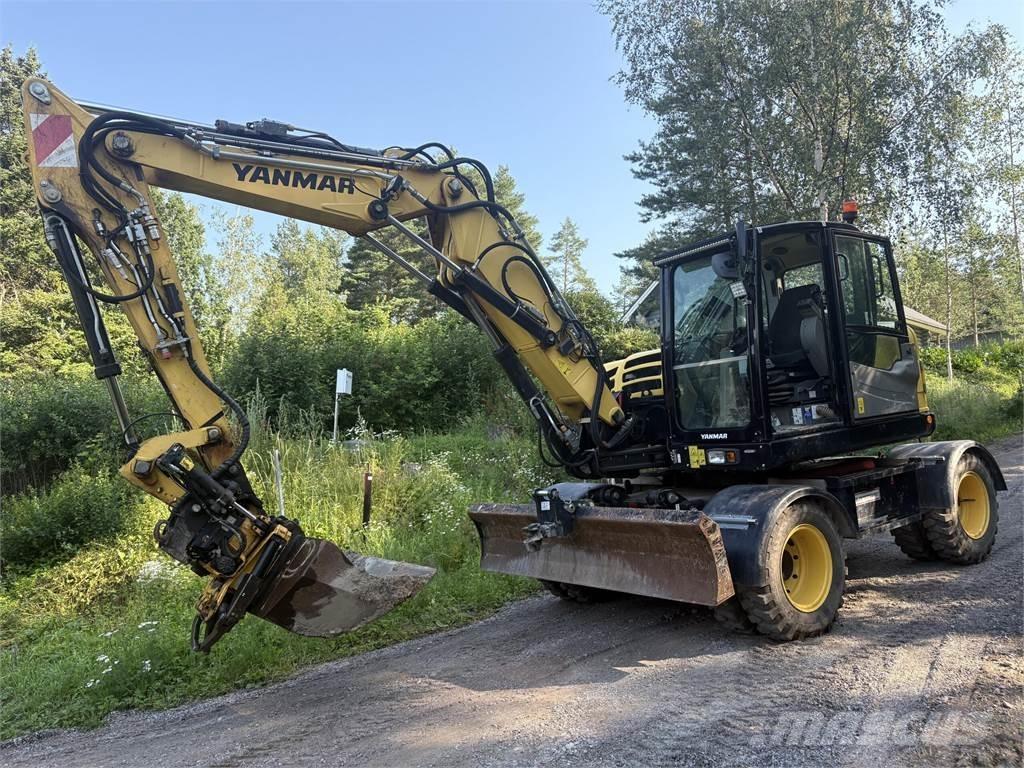 Yanmar B110W Kolová rýpadla