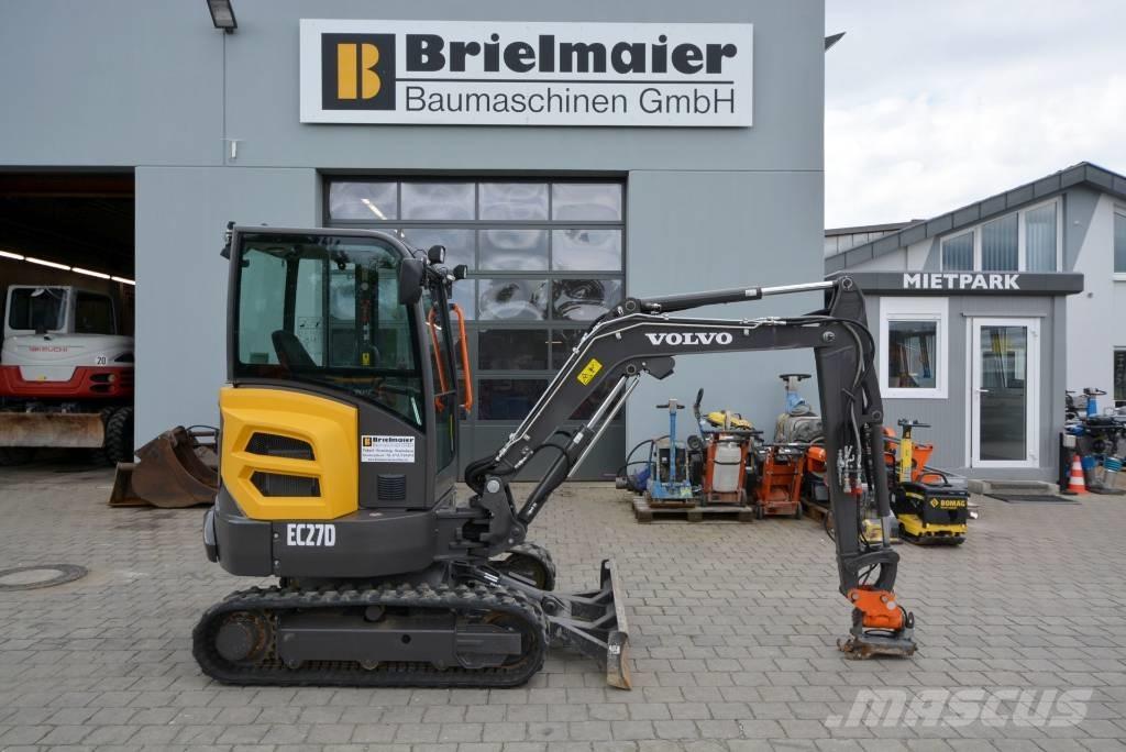 Volvo EC 27 D Mini rýpadla < 7t