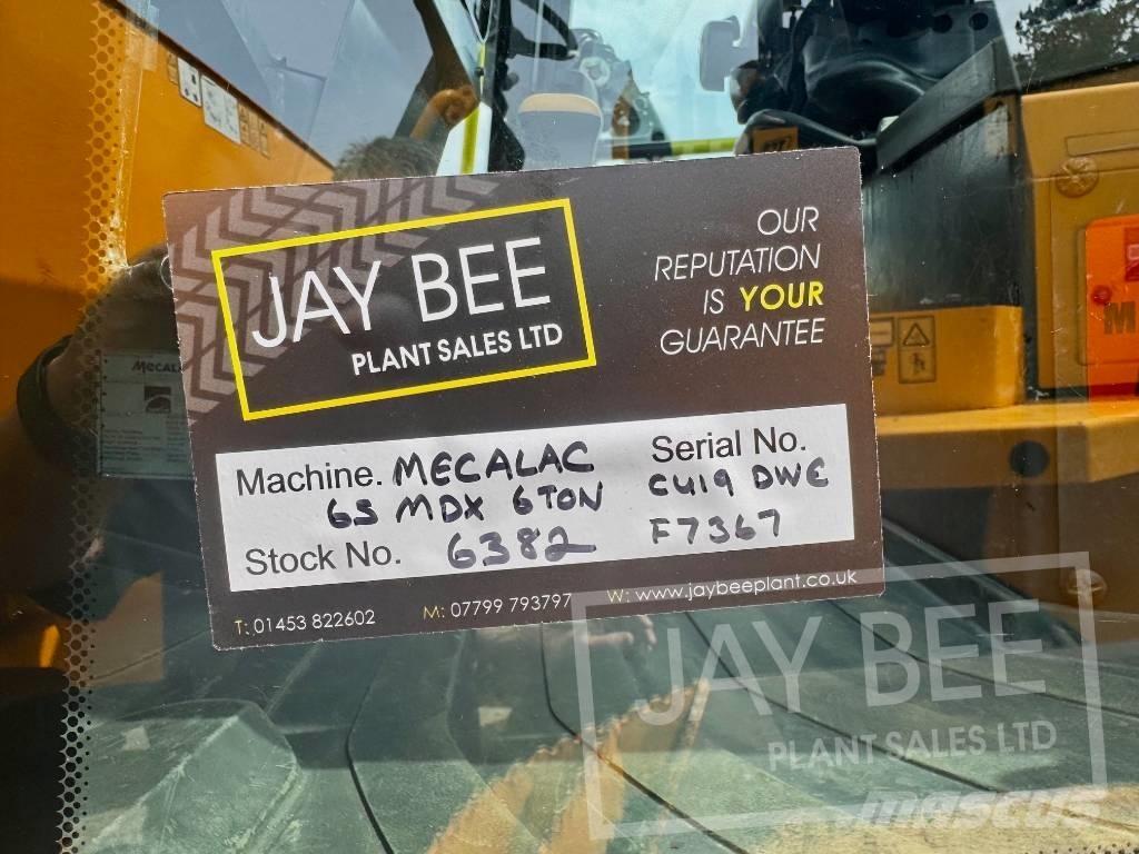 Mecalac 6 MDX Vyklápěcí dempry
