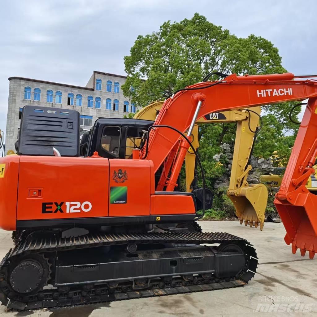 Hitachi EX 120 Pásová rýpadla