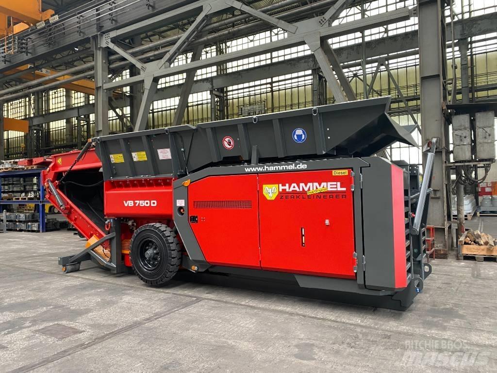 Hammel VB 750 D Drtiče odpadu