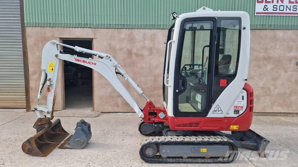 Takeuchi TB 216 A Mini rýpadla < 7t