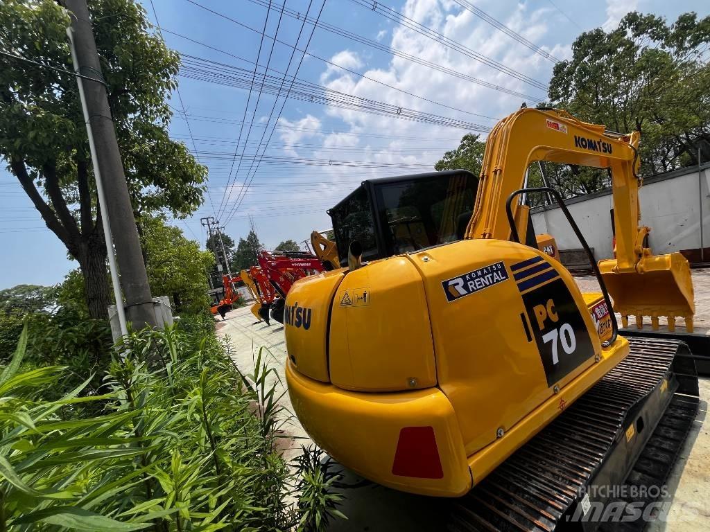 Komatsu PC 70-8 Pásová rýpadla