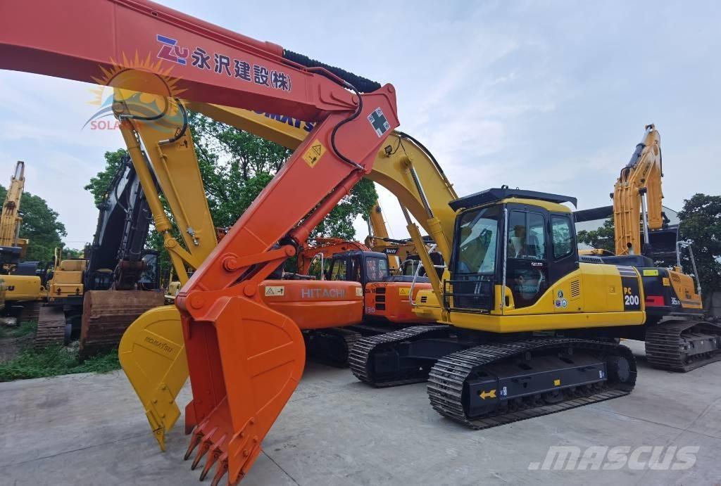 Komatsu PC 200-7 Pásová rýpadla