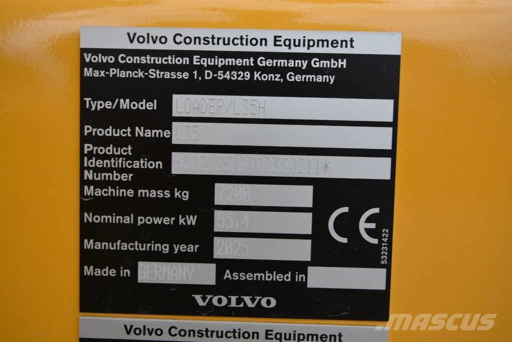 Volvo L 35 H Kolové nakladače