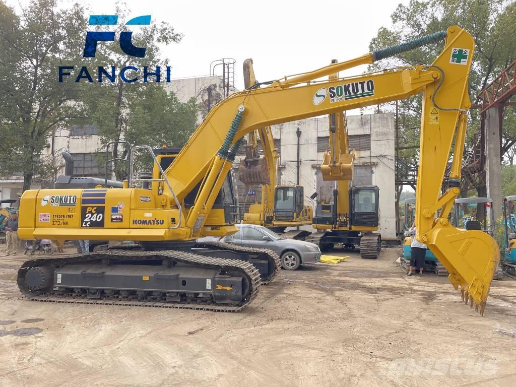 Komatsu PC 240 LC Pásová rýpadla