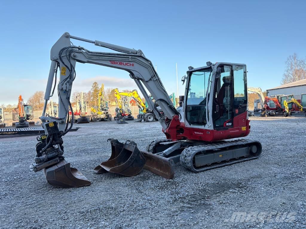 Takeuchi TB260 Mini rýpadla < 7t