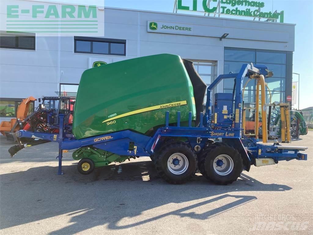 John Deere 960 Lis na hranaté balíky