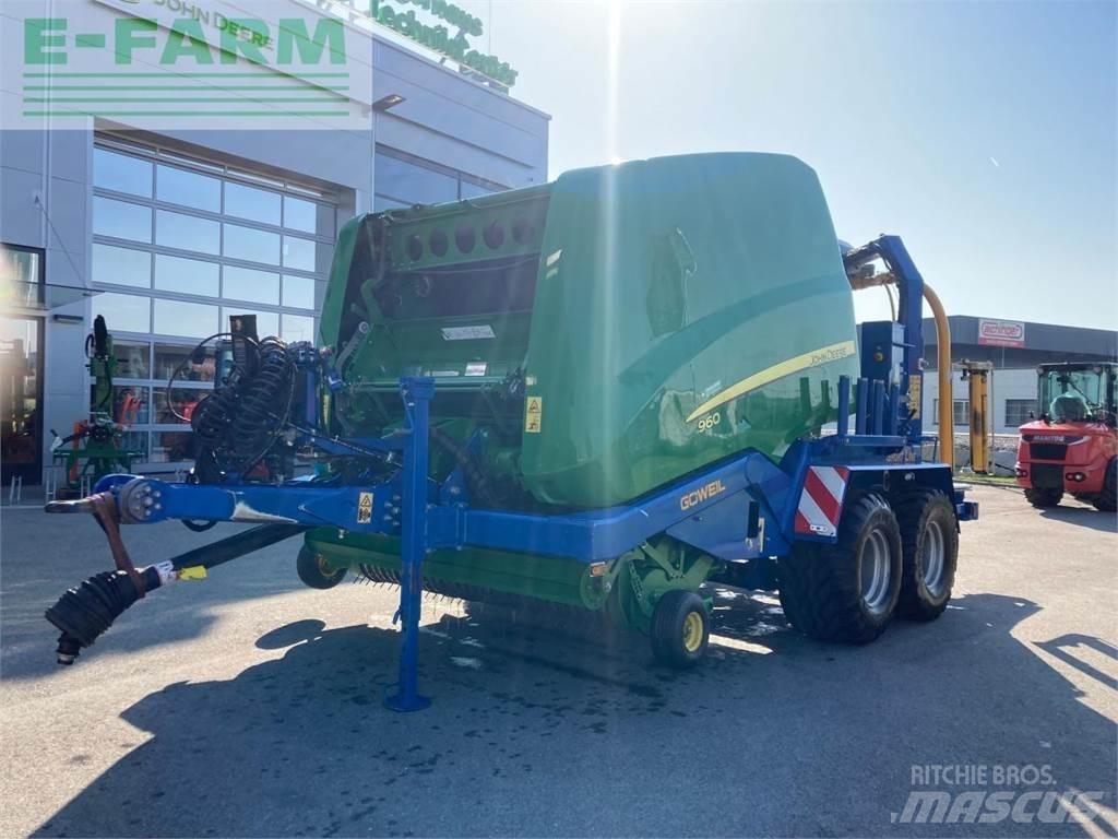 John Deere 960 Lis na hranaté balíky