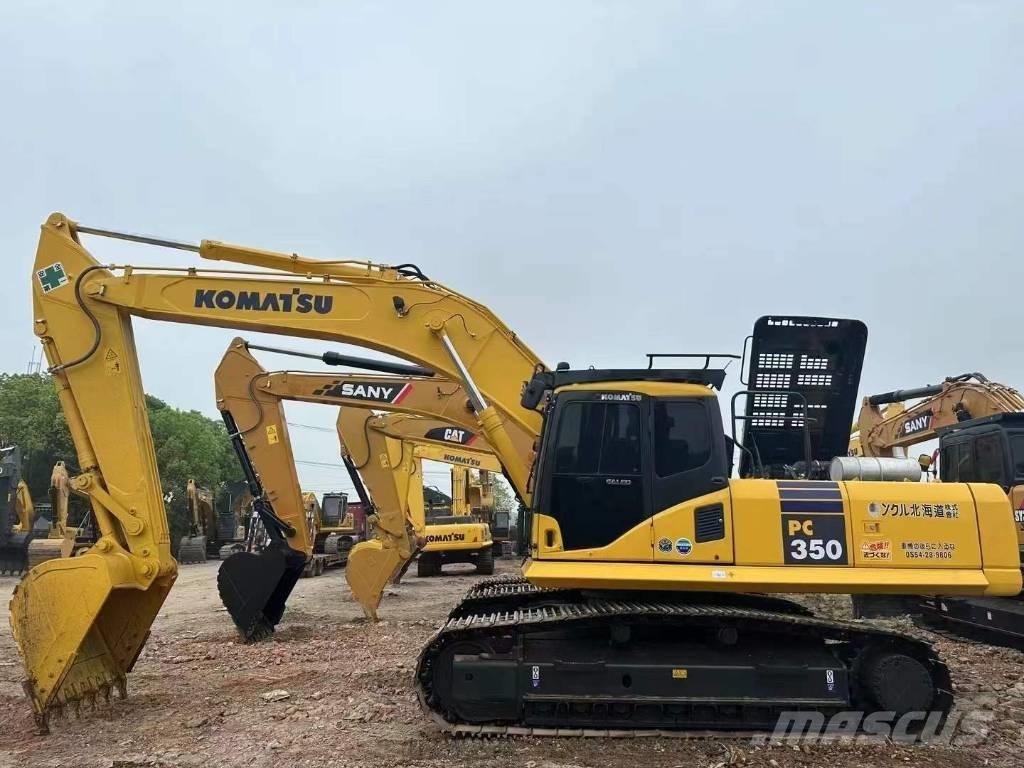 Komatsu PC 350 LC Pásová rýpadla