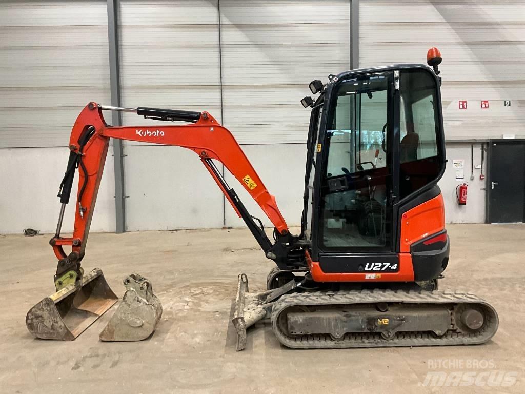 Kubota U 27-4 Mini rýpadla < 7t