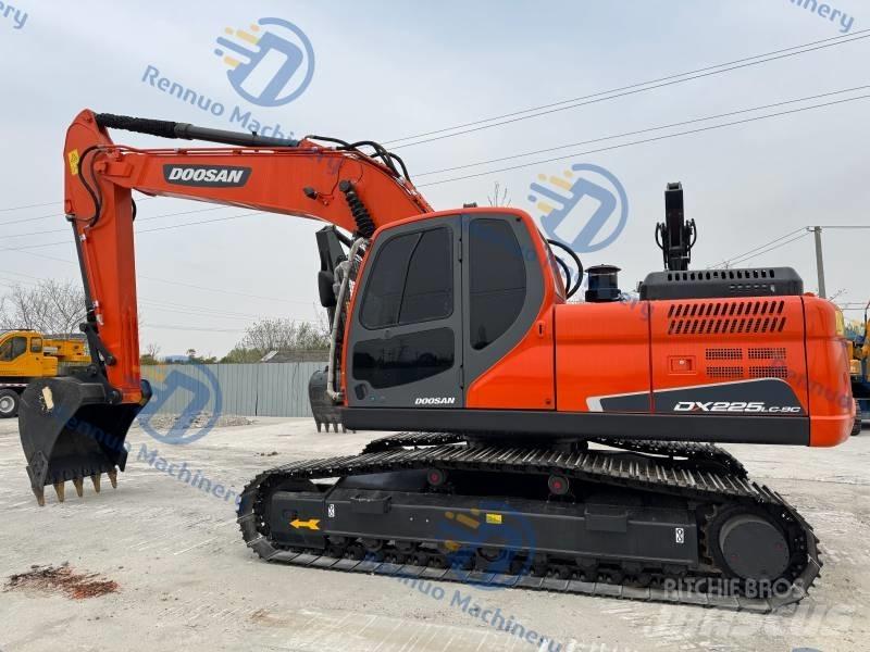 Doosan DX 225 LC-9C Pásová rýpadla
