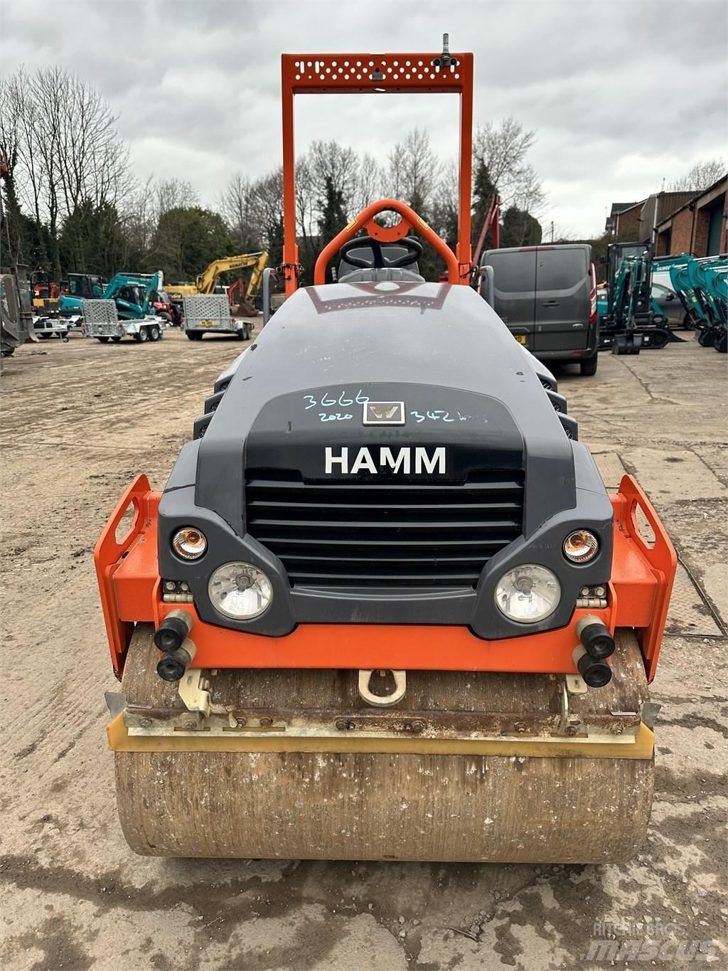 Hamm HD 12 Tandemové válce