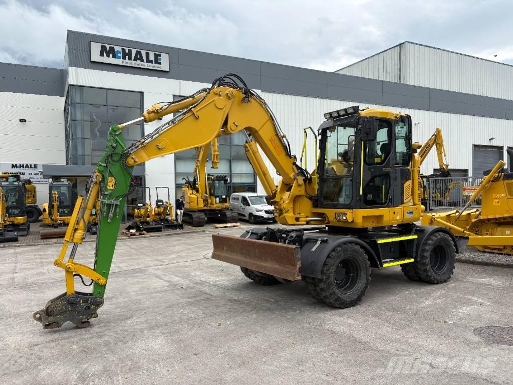 Komatsu PW118-11 Kolová rýpadla