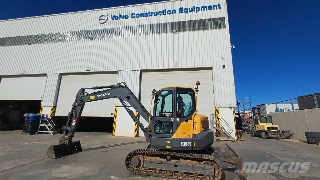 Volvo ECR 88 D Midi rýpadla 7t - 12t