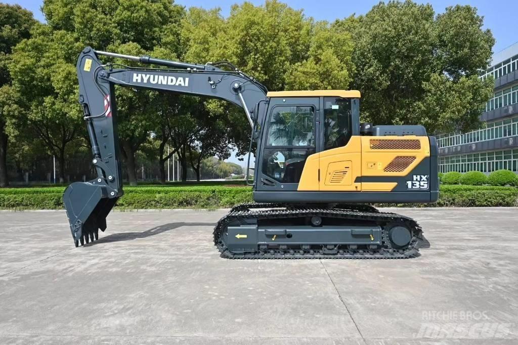 Hyundai HX135 Pásová rýpadla
