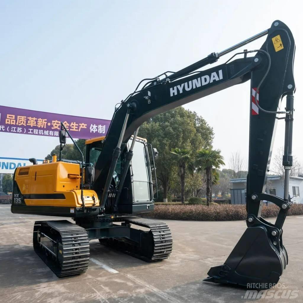 Hyundai HX135 Pásová rýpadla