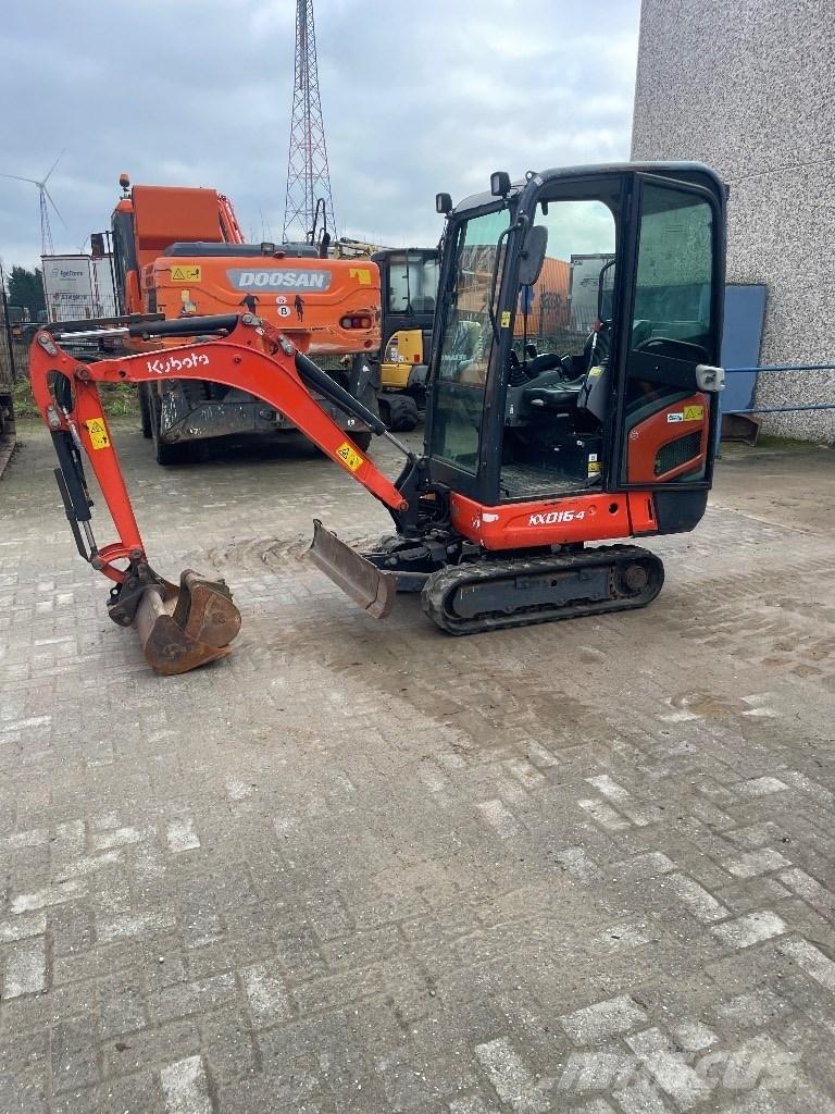 Kubota KX 016-4 Mini rýpadla < 7t