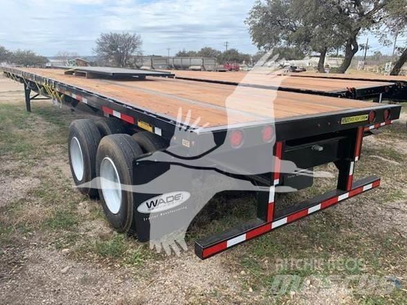 Wade FLAT BED Valníkové návěsy/Návěsy se sklápěcími bočnicemi