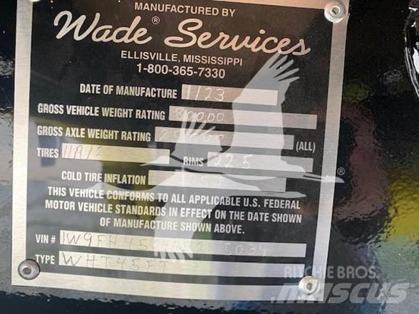 Wade FLAT BED Valníkové návěsy/Návěsy se sklápěcími bočnicemi