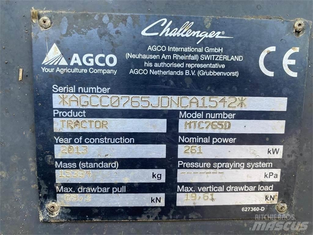 Challenger MT 765D Traktory