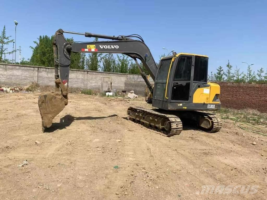 Volvo ec80d Pásová rýpadla