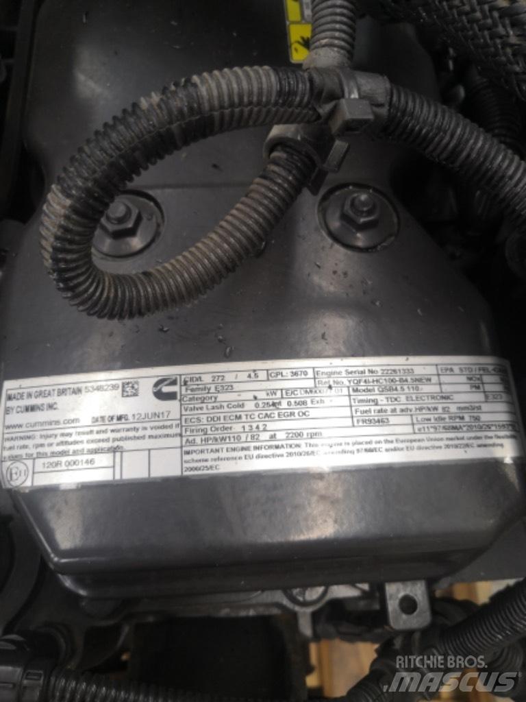 Cummins QSB4.5C-T4i Stavebnictví - ostatní