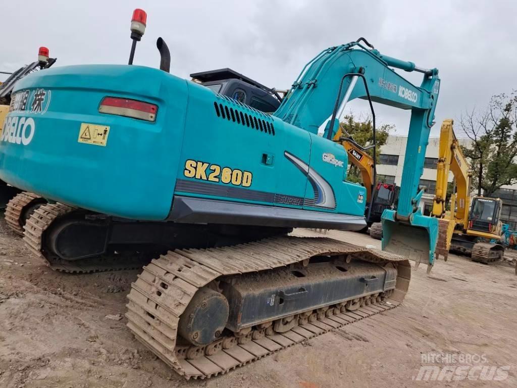 Kobelco SK 260 Pásová rýpadla