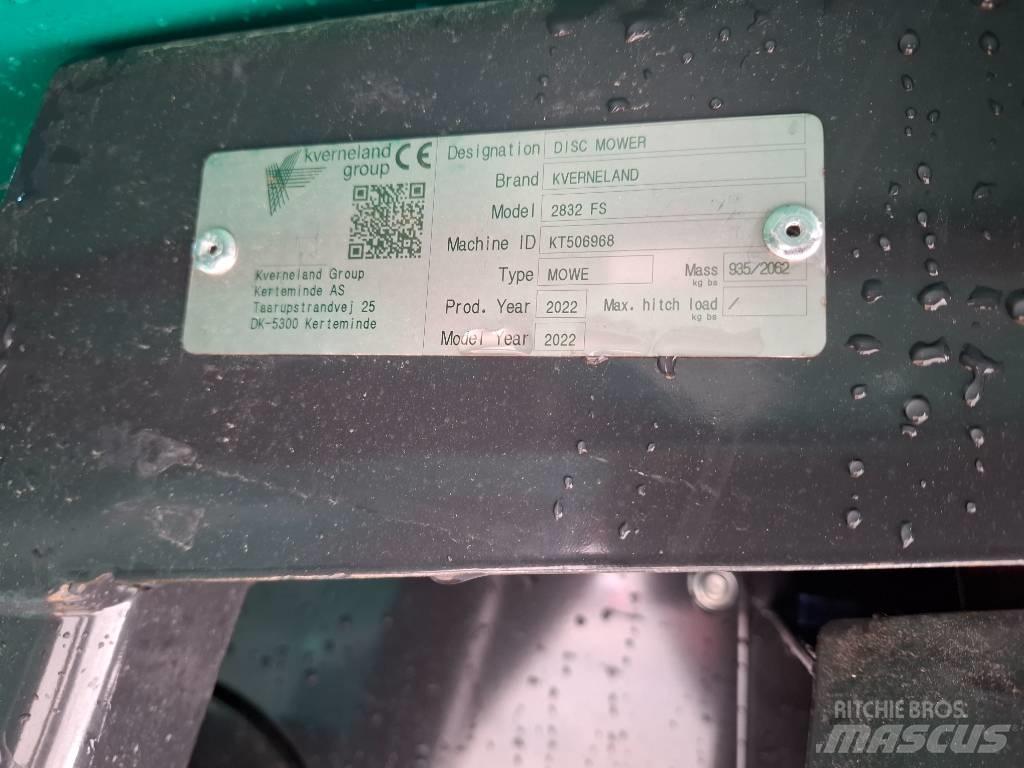 Kverneland 2832FS Žací stroje