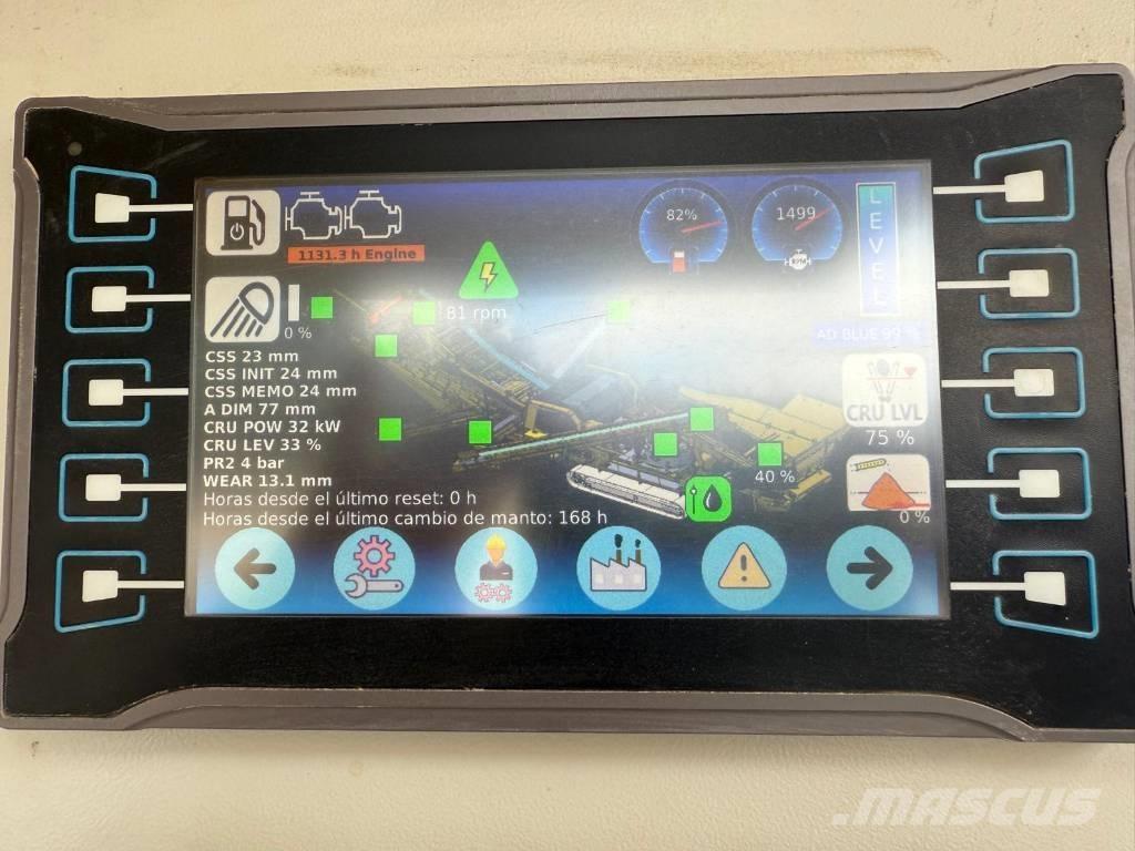 Keestrack H6e Mobilní drtiče