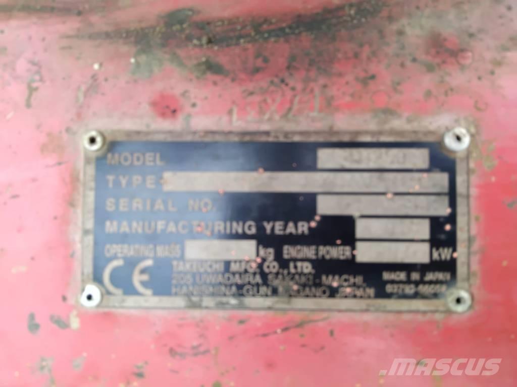 Takeuchi TB 250 Mini rýpadla < 7t