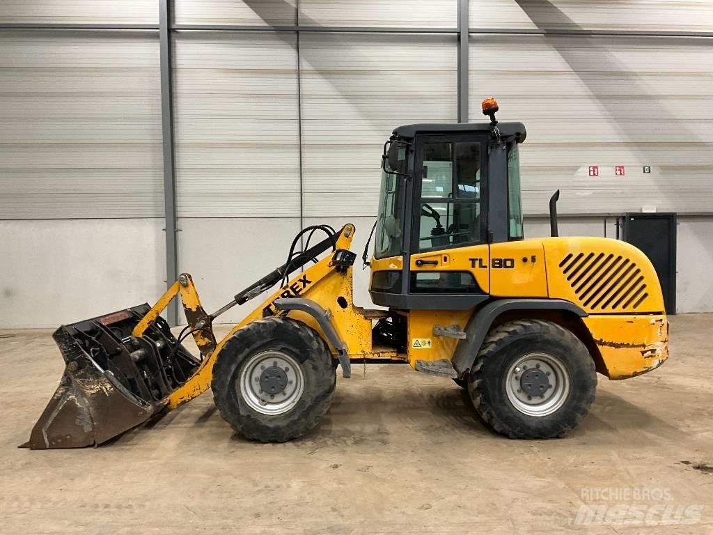 Terex TL 80 Kolové nakladače