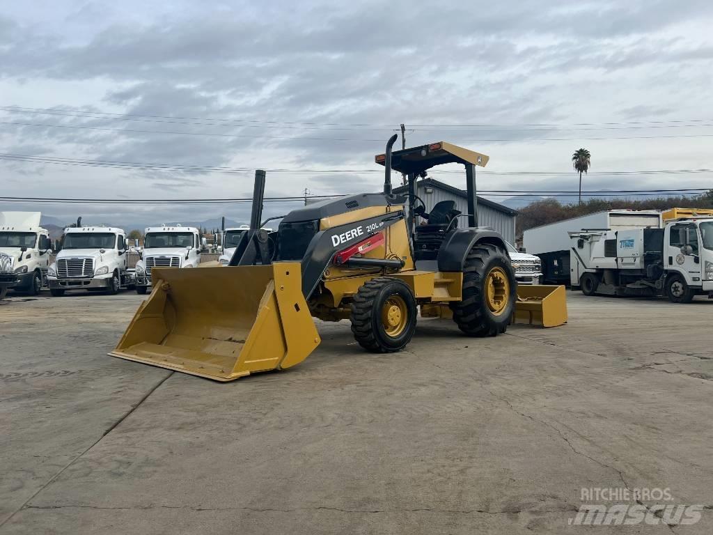 John Deere 210L EP Čelní nakladače a rypadla