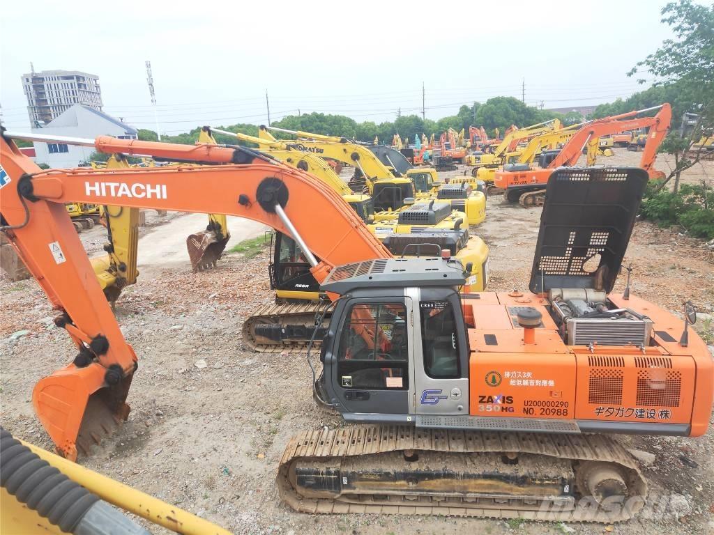 Hitachi ZX350H-3G Pásová rýpadla