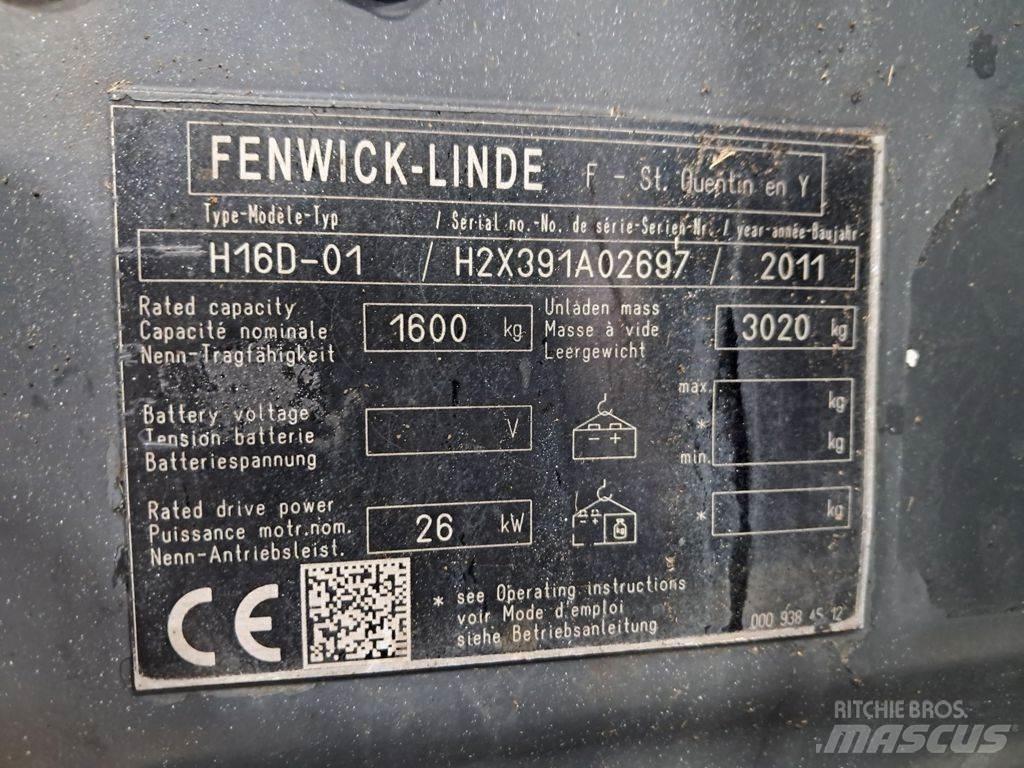 Linde H16D-01 Dieselové vozíky