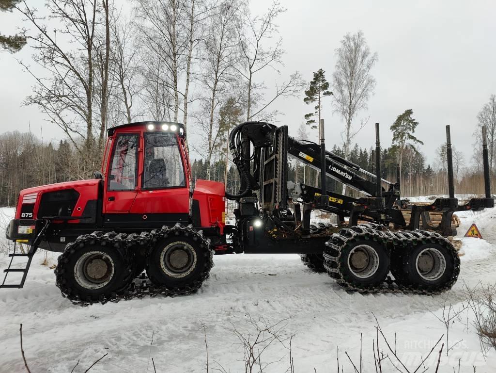 Komatsu 875 Vyvážecí traktory