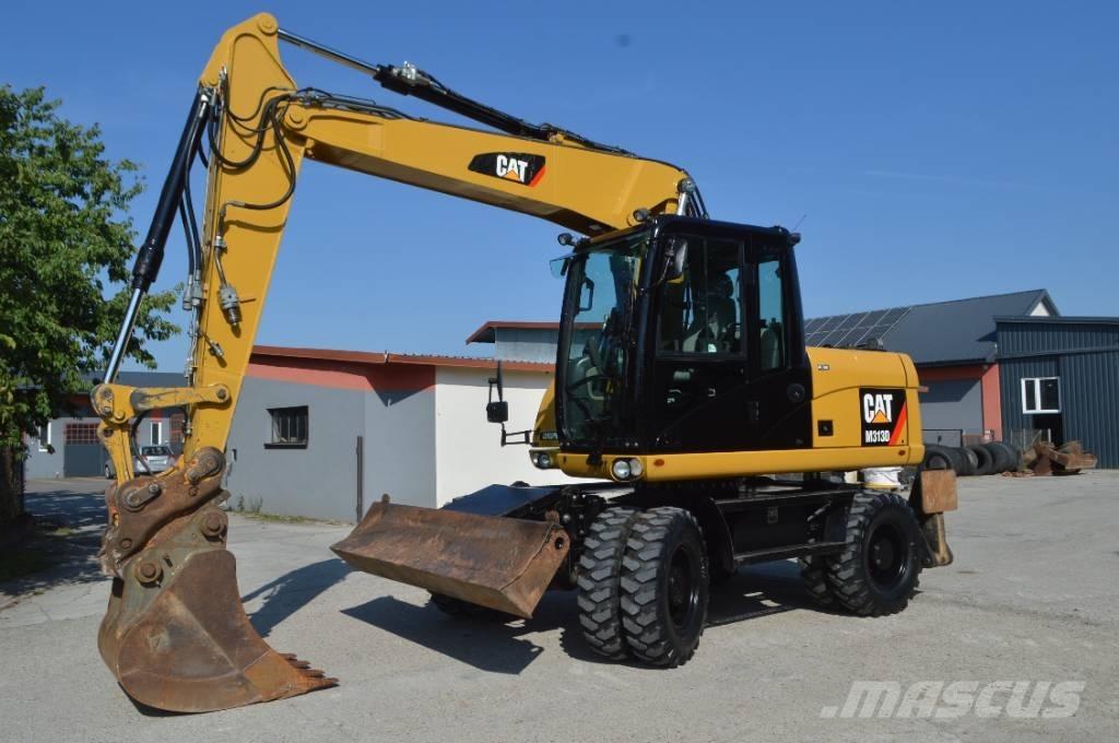 CAT M 313 D Kolová rýpadla