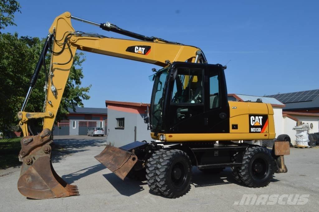 CAT M 313 D Kolová rýpadla