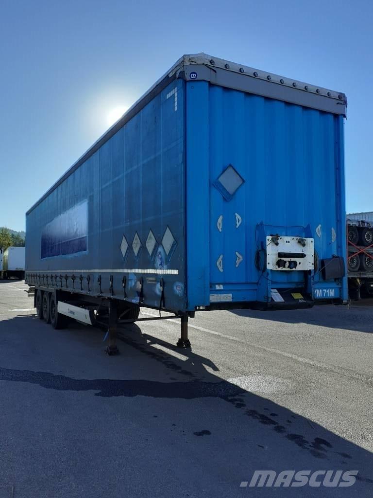 Krone Curtainsider Plachtové návěsy