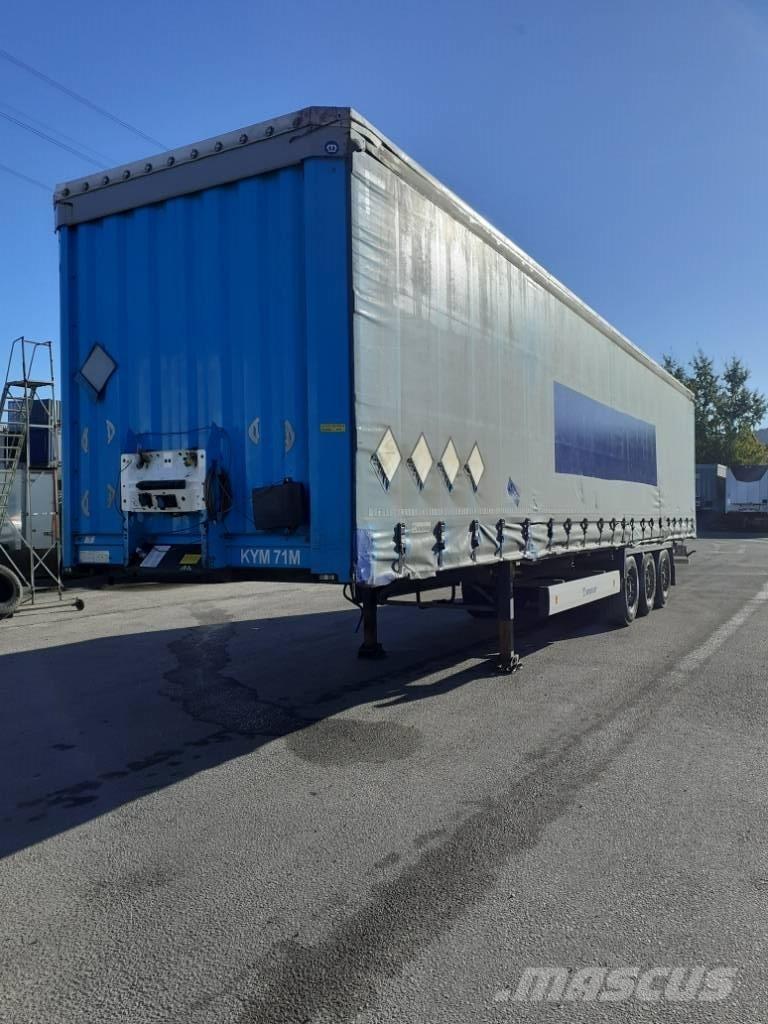 Krone Curtainsider Plachtové návěsy