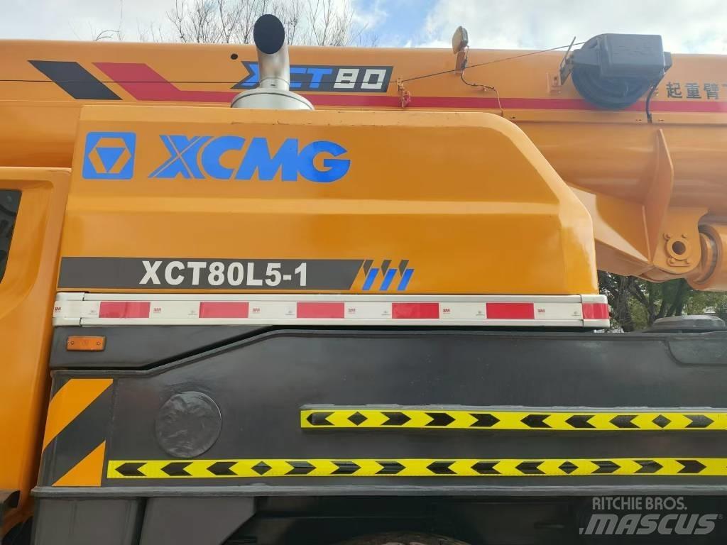 XCMG XCT80L5 Kladkostroje, navijáky a stavební výtahy
