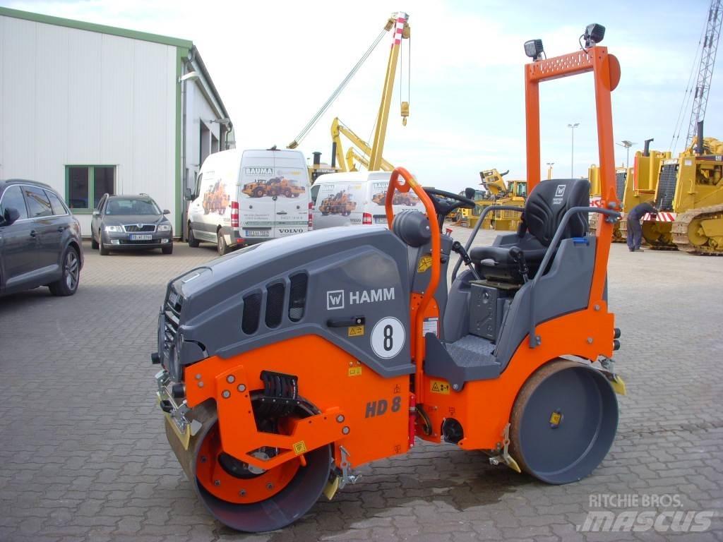 Hamm HD 8 VV Tandemové válce