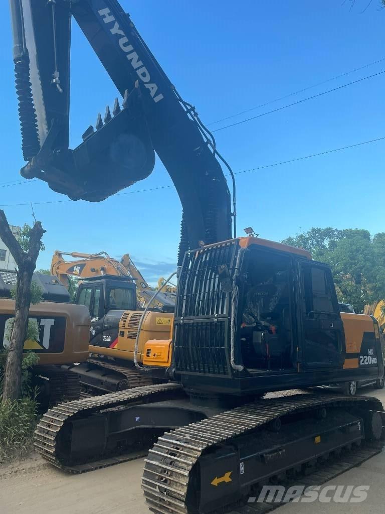 Hyundai 220HX Pásová rýpadla