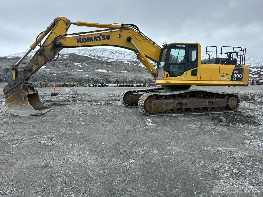 Komatsu PC390LC-8 Pásová rýpadla