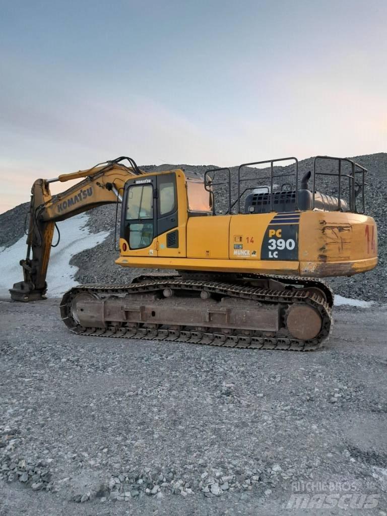 Komatsu PC390LC-8 Pásová rýpadla