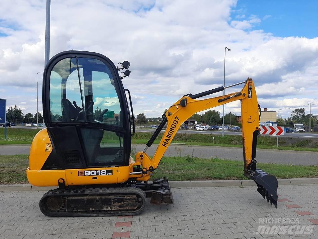 JCB 8018 CTS Mini rýpadla < 7t